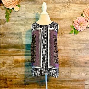 Rose & Thyme Paisley Sleeveless Top